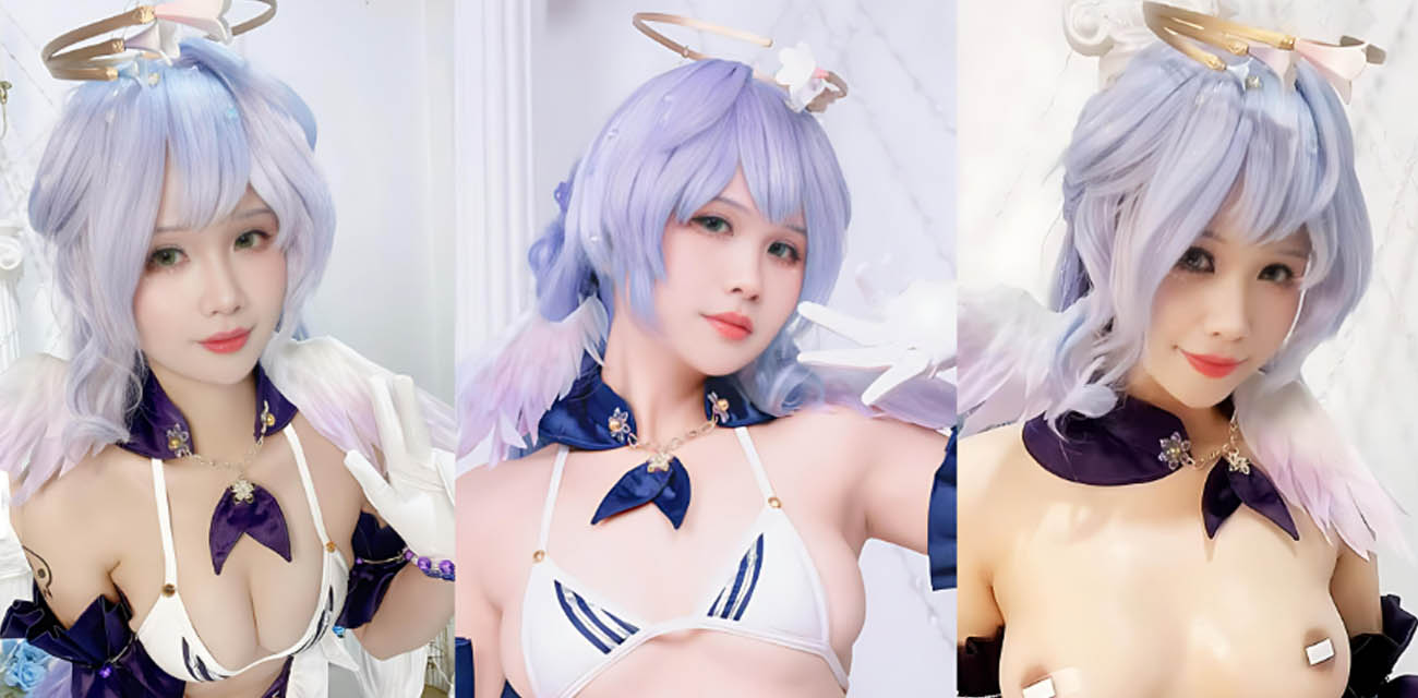 顶级反差萌妹【Pyonco】知更鸟Cos大尺度写真流出，翘臀美乳性感撩人搔首弄姿极致淫乱